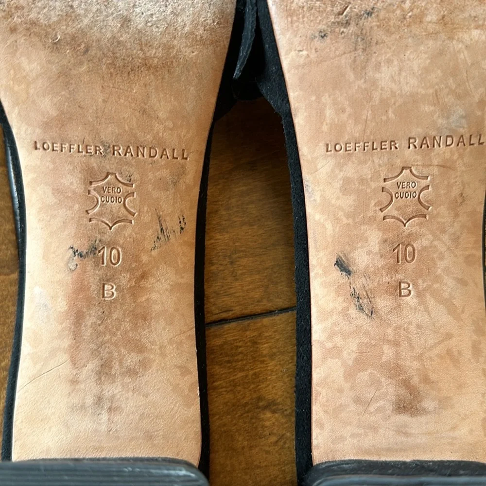 Size 10B black open toe - Picture 3 of 4